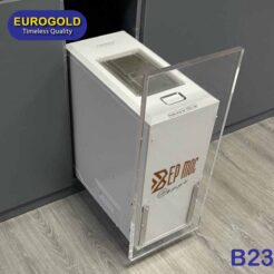 Thùng gạo gắn cánh âm tủ B23 Eurogold 1