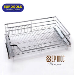 Giá xoong nồi bát đĩa inox 304 nan dẹt EP70 Eurogold 1