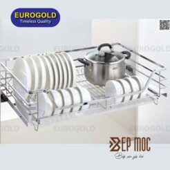 Giá xoong nồi bát đĩa inox 304 nan dẹt EP70 Eurogold 3