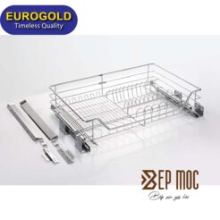 Giá xoong nồi bát đĩa inox 304 nan tròn EG30480 Eurogold 1