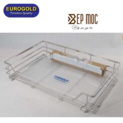 Giá xoong nồi inox 304 gắn cánh âm tủ EP60B Eurogold 1