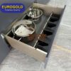 Giá xoong nồi nhôm màu ghi đậm EUM5190G Eurogold 1