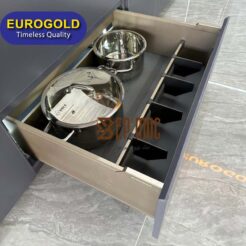 Giá xoong nồi nhôm màu ghi đậm EUM5190G Eurogold 1