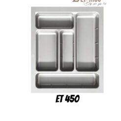 Khay chia thìa dĩa nhựa cao cấp ET450 Eurogold 1