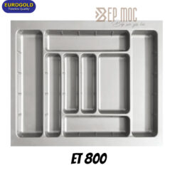 Khay chia thìa dĩa nhựa cao cấp ET800 Eurogold 1
