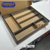 Khay chia thìa nĩa nhôm phay xước ETA016075 Eurogold 1