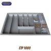 Khay chia thìa nĩa nhựa cao cấp ETP1000 Eurogold 1