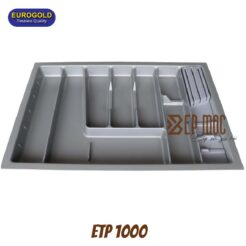 Khay chia thìa nĩa nhựa cao cấp ETP1000 Eurogold 1