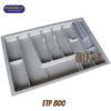 Khay chia thìa nĩa nhựa cao cấp ETP800 Eurogold 1