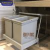 Thùng rác âm tủ cao cấp E008 Eurogold 1