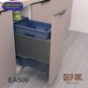 Thùng rác âm tủ EA300 Eurogold 1