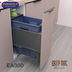 Thùng rác âm tủ EA300 Eurogold 1