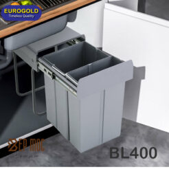 Thùng rác gắn cánh âm tủ BL400 Eurogold 1