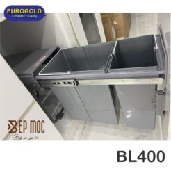 Thùng rác gắn cánh âm tủ BL400 Eurogold 2