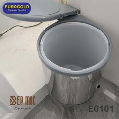 Thùng rác tròn gắn cánh E0101 Eurogold 1