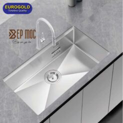 Chậu rửa bát 1 hố chống xước EUC18045GB Eurogold 1