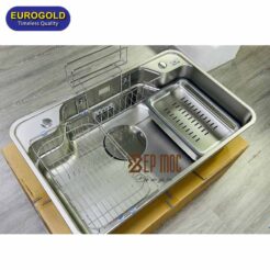 Chậu rửa bát 1 hố chống xước EUC88050EB Eurogold 1