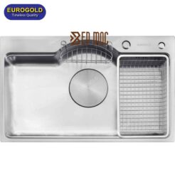Chậu rửa bát 1 hố chống xước EUD27848 Eurogold 1