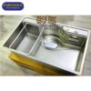 Chậu rửa bát 1 hố chống xước EUD37848 Eurogold 1