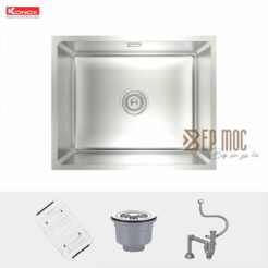 Chậu rửa bát 1 hố chống xước Konox KN5444SU Dekor 3