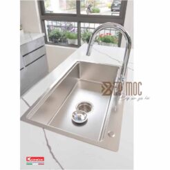 Chậu rửa bát 1 hố chống xước Konox KN8151TS Dekor 3