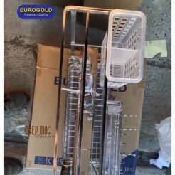 Giá dao thớt inox mờ 304 nan dẹt EP20 Eurogold 2