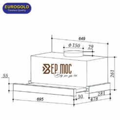 Máy hút mùi EUH01170 Eurogold 2