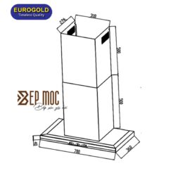 Máy hút mùi EUH03570WA Eurogold 2