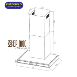 Máy hút mùi EUH05070WH Eurogold3