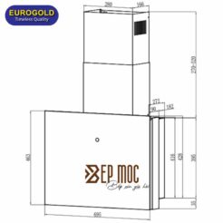 Máy hút mùi EUH1770VP Eurogold 2