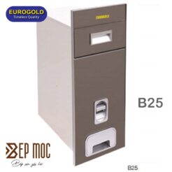 Thùng gạo gương nút nhấn B25 Eurogold