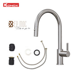 Vòi rửa bát dây rút Alto Nickel 2