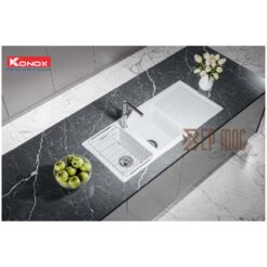 Vòi rửa bát dây rút Artan Chrome 3
