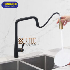 Vòi rửa bát dây rút EUF221DR Eurogold 2