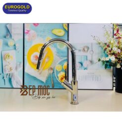 Vòi rửa bát dây rút EUF333CR Eurogold 2