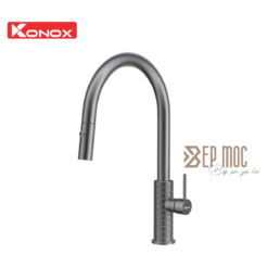 Vòi rửa bát dây rút Venice Gun Metal
