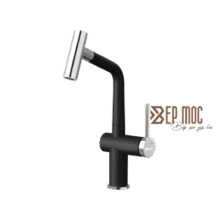 Vòi rửa bát dây rút Volta Black