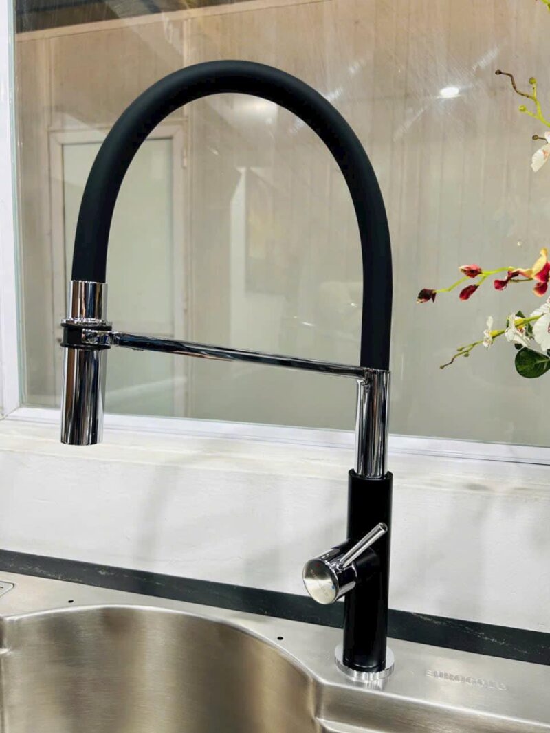 Vòi rửa bát thân mềm EUF528CM Eurogold 1