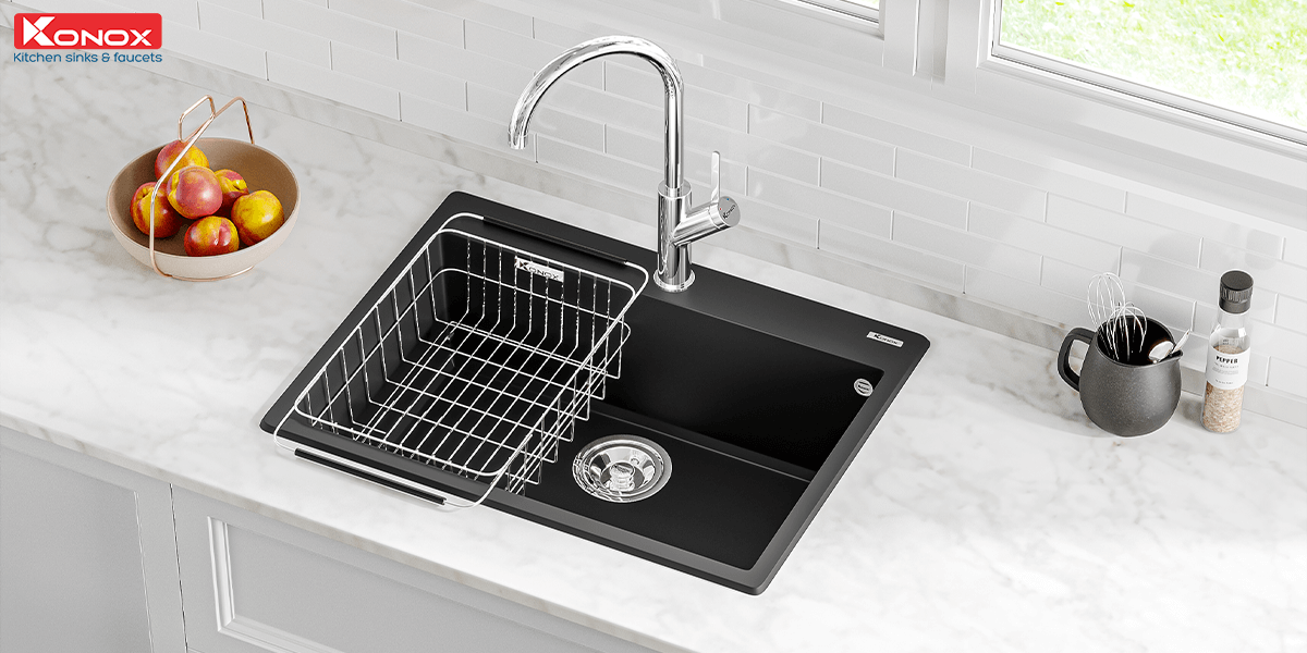 Chậu rửa bát Konox 19
