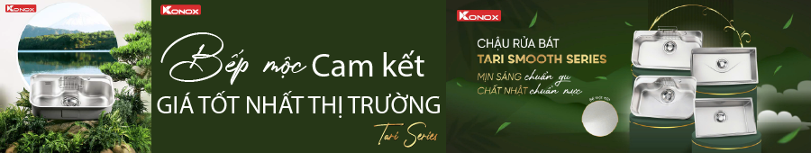 banner chậu rửa bát tari 1