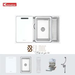 Chậu rửa bát phong cách Nhật bề mặt mịn Tari 7648SM 2