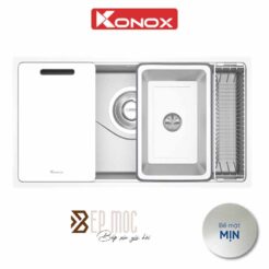 Chậu rửa bát phong cách Nhật bề mặt mịn Tari 8748SM