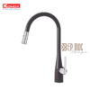 Vòi rửa bát dây rút Curva Black 1