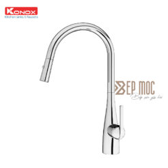 Vòi rửa bát dây rút Curva Chrome 1