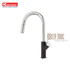 Vòi rửa bát dây rút Ponte Black 1