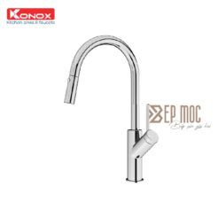 Vòi rửa bát dây rút Ponte Chrome