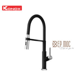 Vòi rửa bát thân mềm Tema Black